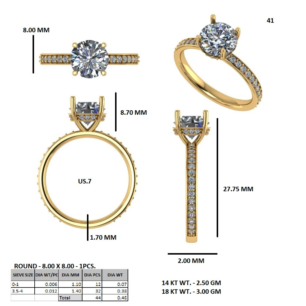 Elevate 110+ Ring Design in QUN113