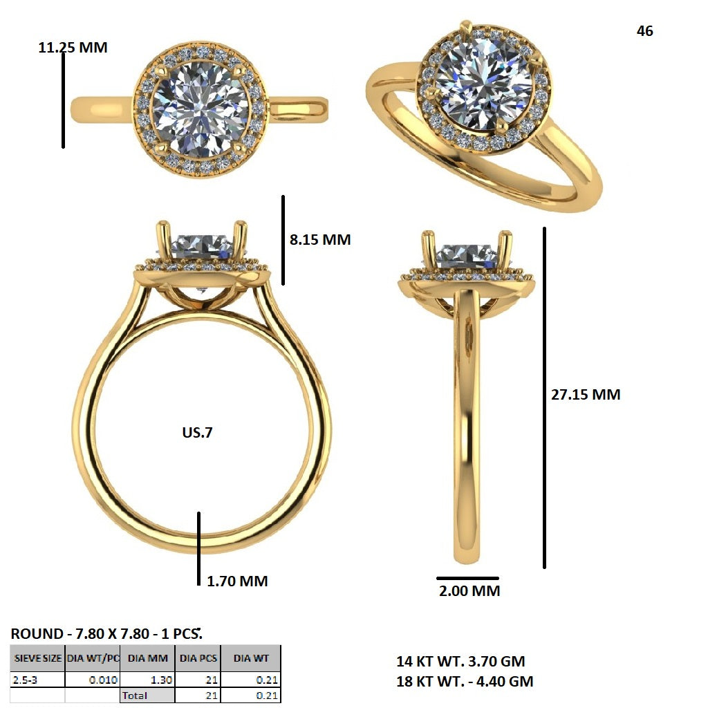 Elevate 110+ Ring Design in QUN113