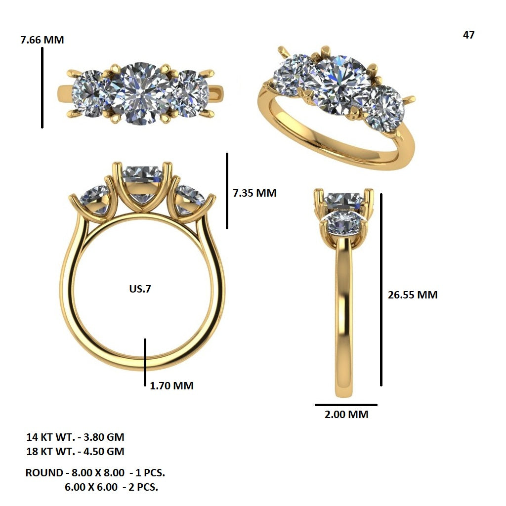 Elevate 110+ Ring Design in QUN113