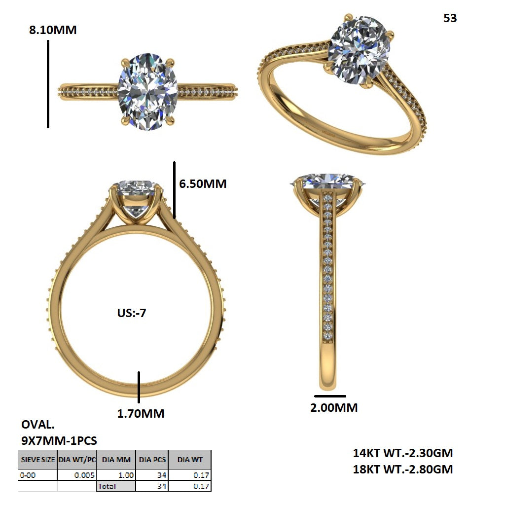 Elevate 110+ Ring Design in QUN113