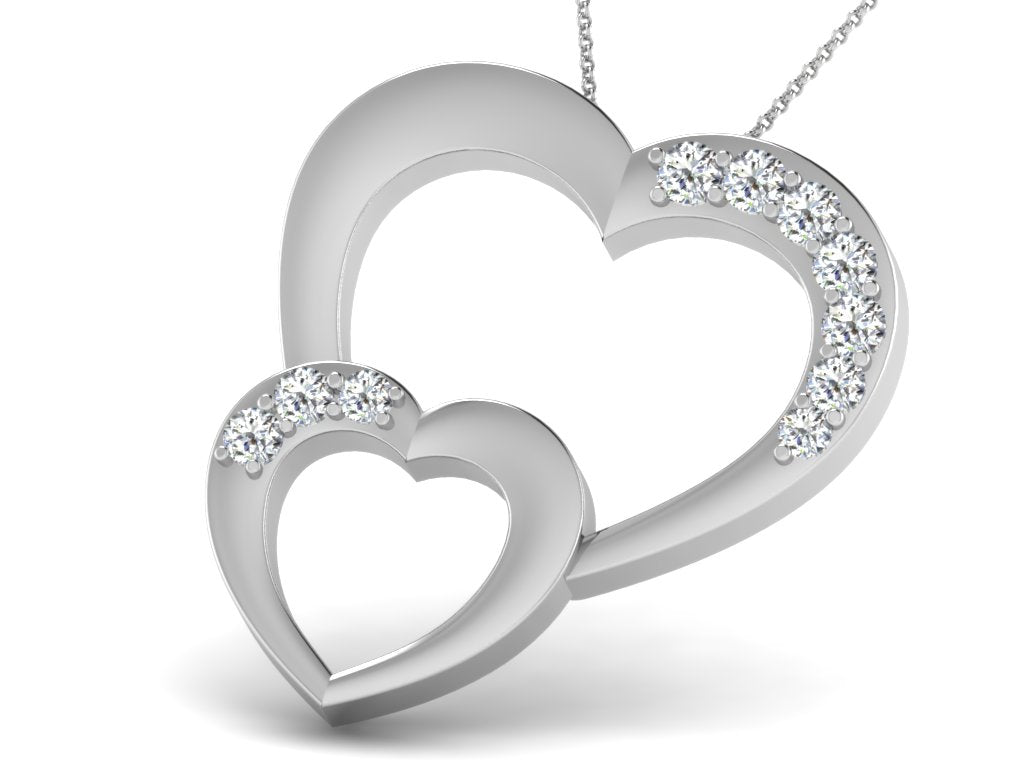 HEART PENDNET-42 PCS