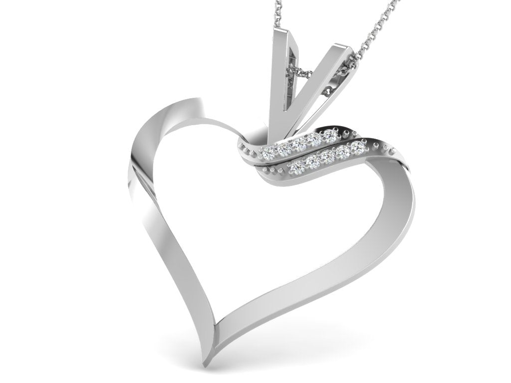 HEART PENDNET-42 PCS