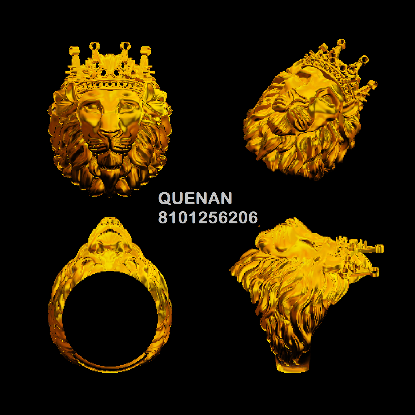 KING LION RING
