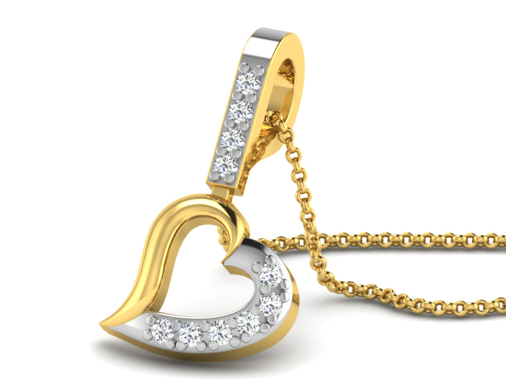 HEART PENDNET-42 PCS