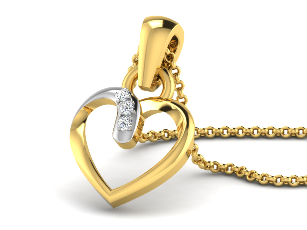 HEART PENDNET-42 PCS