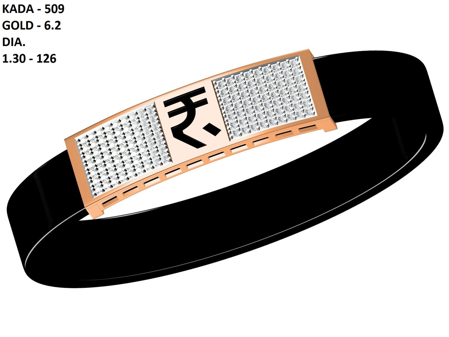 1000+ Gents Kada JCD file + Rendering Photo