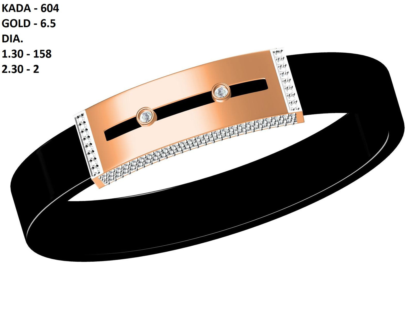 1000+ Gents Kada JCD file + Rendering Photo